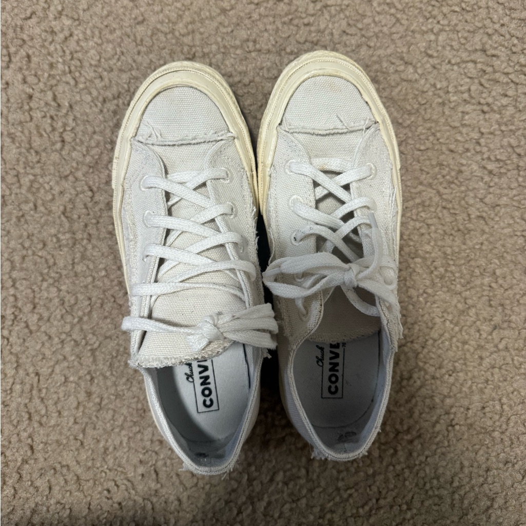 Converse Chunk 1970 OffWhite Canvas Sneakers